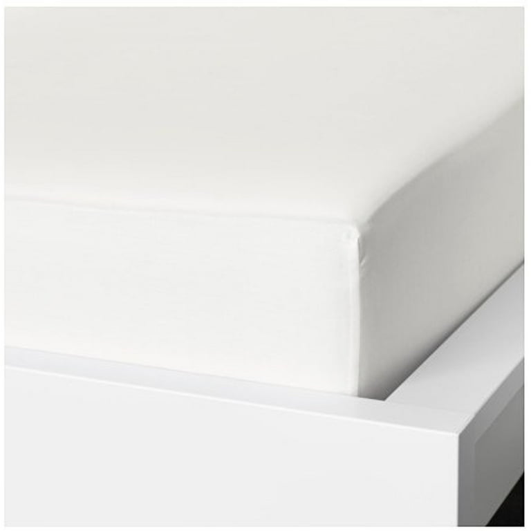 IKEA full double size Fitted sheet white 1628.141123.626