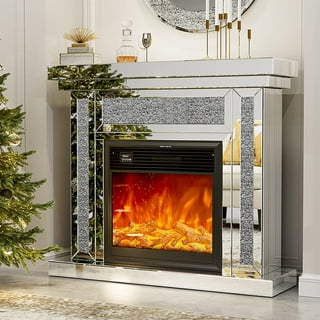 White Corner Electric Fireplaces