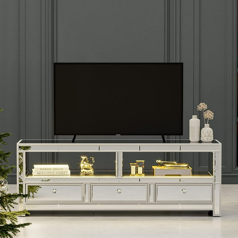 Silver tv 2024 stand 65 inch