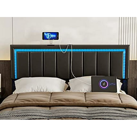 Led Lights Behind Headboard