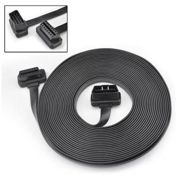IKKEGOL 40068 16 Pin Ultra Flat Low Profile Male to Female Extension Cable Compatible