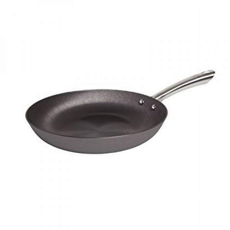 Iko Lightweight Kosher Cast Iron Skillet, Heavy Duty Stainless Steel Handle, Vegetable Based Pre-Seasoned Non-Stick Easy to Clean Interior, Safe on