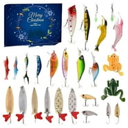 Mystery Tackle Box 2023: 12 Days of Fishmas Freshwater Fishing Lures Mystery Tackle Box 2023: 12 Days of Fishmas Freshwater Fishing Lures