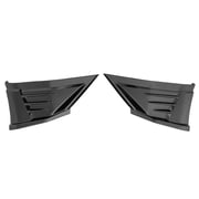 IKON MOTORSPORTS Rear Aprons, Compatible with 2022-2024 Subaru BRZ & Toyota GR86, JDM Style PP Polypropylene Rear Bumper Lip Lower Side Spat Valance Winglet Canard Protector 2PCS