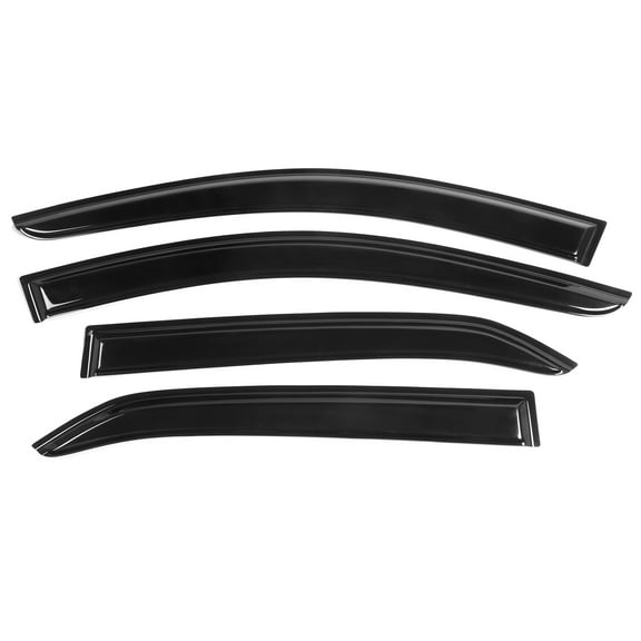 IKON MOTORSPORTS, Window Visor Compatible With 2018-2023 Chevy Equinox, Vent Sun Shade Rain Guards Side Window Deflectors