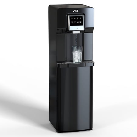 IKT Bottom Loading Cold Water Cooler with Ice Maker 3 Gallon 18LBS Daily Ice Capacity (NO HOT Water)