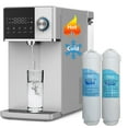 thumbnail image 1 of IKT Countertop Hot and Cold Reverse Osmosis Water Dispenser Cooler, Fast Heating, Adjustable Temperature, Dispensing Volume Options, RO Water Filtration System, 1 of 9