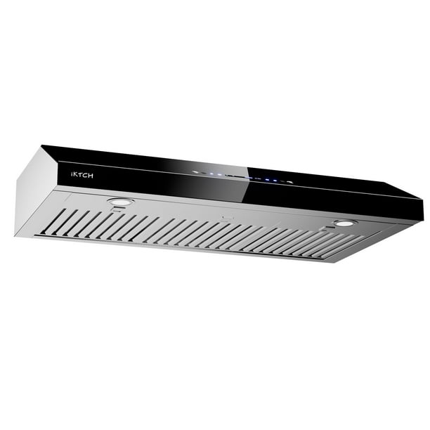 IKTCH 36"Under Range Hoods, 900 CFM Ducted Vent Hood with 4