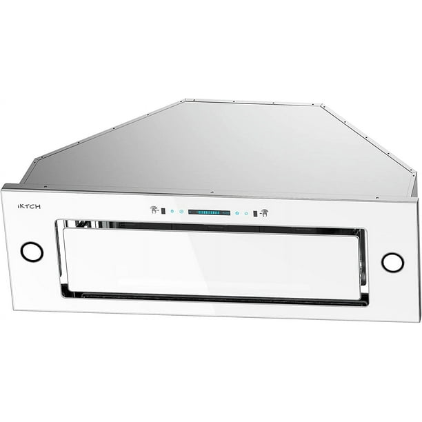 IKTCH Insert Range Hood 36 inch, 900 CFM Stainless Steel Kitchen Vent
