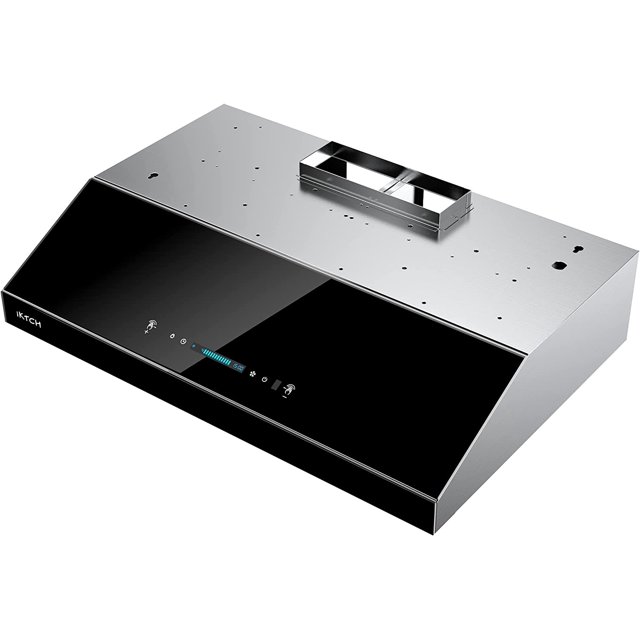 IKTCH Upgrated 30"Under Range Hood, 900 CFM Ducted Range Hood