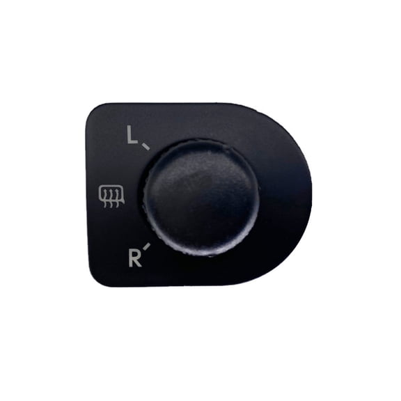 1J1959565F Compatible With Volkswagen Beetle Jetta Passat GTI Golf Black Side Rear View Mirror Heating Control Switch Knob Button Car Accessories