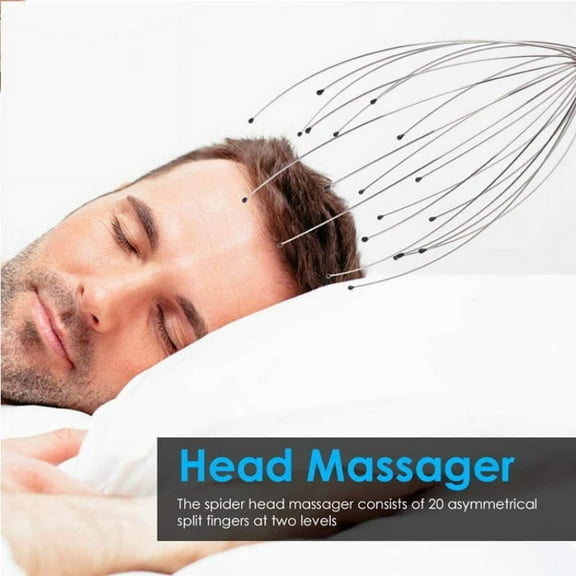 IKeener Scalp Massagers With 20 Claws Handheld Head Massager Scratcher For Deep Relaxation Hair Stimulation And Stress Relief Massage(Free Storage Bag)