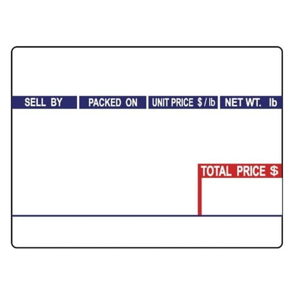 IL-4630, UPC, 60 mm x 44 mm (2.362 x 1.732), 800 Labels/Roll, 12 Rolls/Case, 9 lb/Case, 9 x 9 x 5 in. Case (23 x 23 x 13 cm Case.)