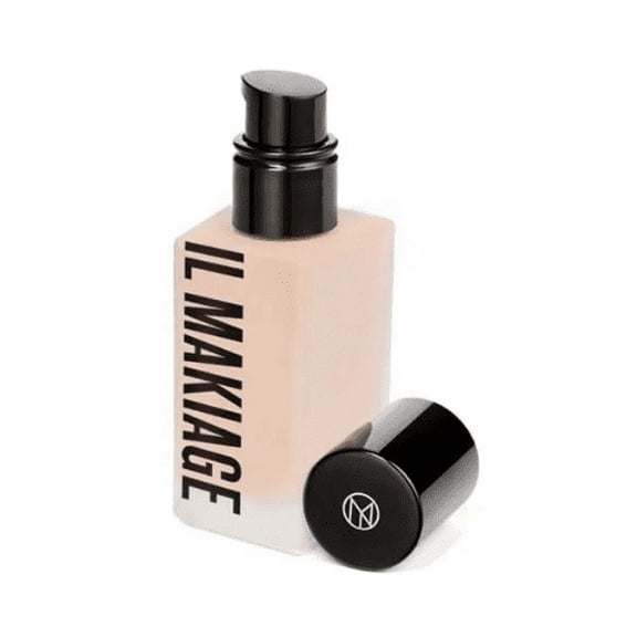 Il Makiage Woke Up Like This Flawless Base Foundation, Shade 010, Full Coverage Natural Matte Liquid Foundation, 1 fl oz (30 ml)