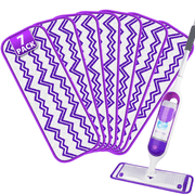 ILAVCLEAN 7 Pack Reusable Mop Pads for SwifferPower Mop Pads Refills Replacement, Power Mop Pads Refills for Multi-Surface Floor Cleaning