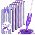 thumbnail image 1 of ILAVCLEAN 5 Pack Reusable Mop Pads for SwifferWet Jet, Wet Jet Refills Pads Wet Pads Replacement for Floor Cleaning, 1 of 7