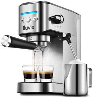 Ilsa V14-3 Turbo Express Stainless Steel Espresso Maker - Cup of 6