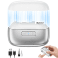 thumbnail image 1 of ILAVYO Electric Nail Clippers & Polisher with LED Light, Dual Speed, Rechargeable Nail Trimmer with Debris Storage & Magnetic Cover, for Seniors, Adults（White）, 1 of 9