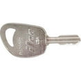 thumbnail image 1 of Kaba Ilco Corp. Brass Key Blank 1098JD - Nickel Plated, Automotive - 10 Pack, 1 of 5