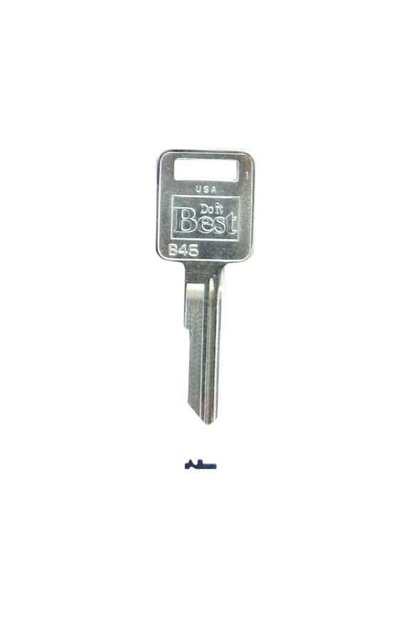 Ilco AMC Automotive Key B46/P1098J - Nickel Plated, Universal Fit - 10-Pack