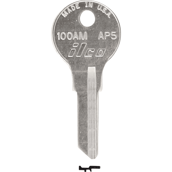 ILCO APS File Cabinet Key - Pack of 2 Heavy-Duty Construction, Professional Use