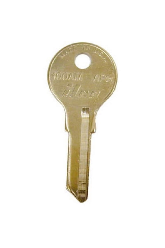 Ilco File Cabinet Key AP4/104AM Replacement Set - Nickel Plated - 10 Pack