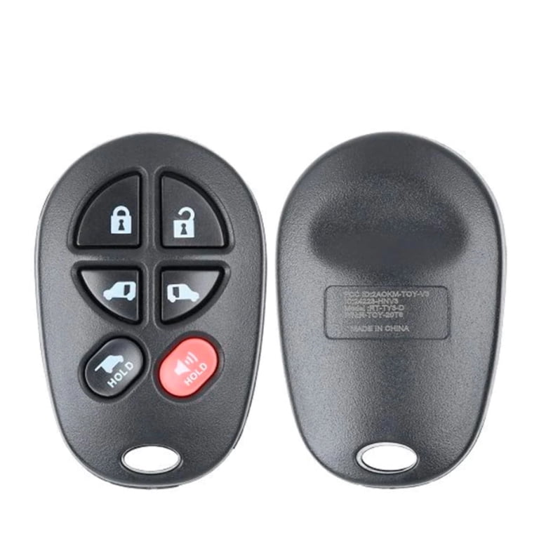 KeylessKing Remote Key Fob Set For 2004-2010 Toyota Sienna – DIY Programmable