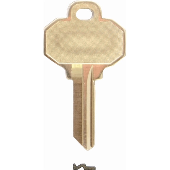 ILCO BALDWIN Estate House Key Blank - Pack of 12 Residential Use, Standard Application