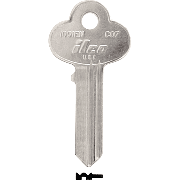 ILCO CORBIN House Key - Single Pack