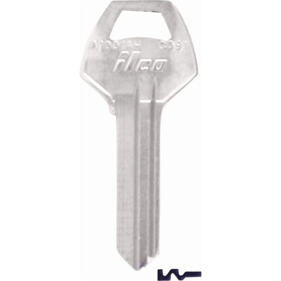 ILCO E-Z-Go Key Blank - Pack of 2 Residential Use, Standard Application