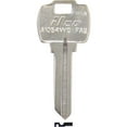 thumbnail image 1 of Kaba Ilco AL52862002 Falcon Nickel Plated House Key, FA2 / A1054WC - pack of 10, 1 of 1