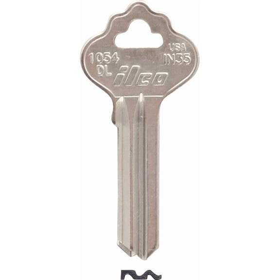 ILCO File Cabinet Key - Pack of 4  Heavy-Duty Construction, Professional Use
