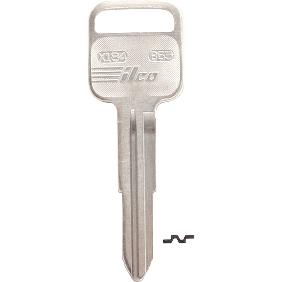 ILCO GM Automotive Key - Pack of 4 Residential Use, Standard Application