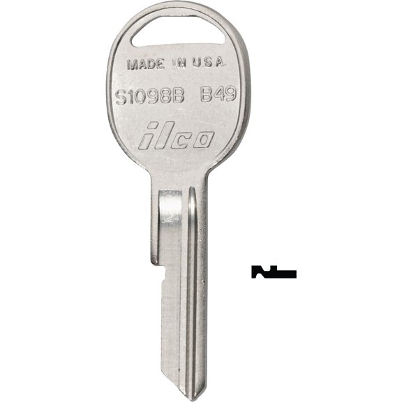 ILCO GM Automotive Key - Single Pack