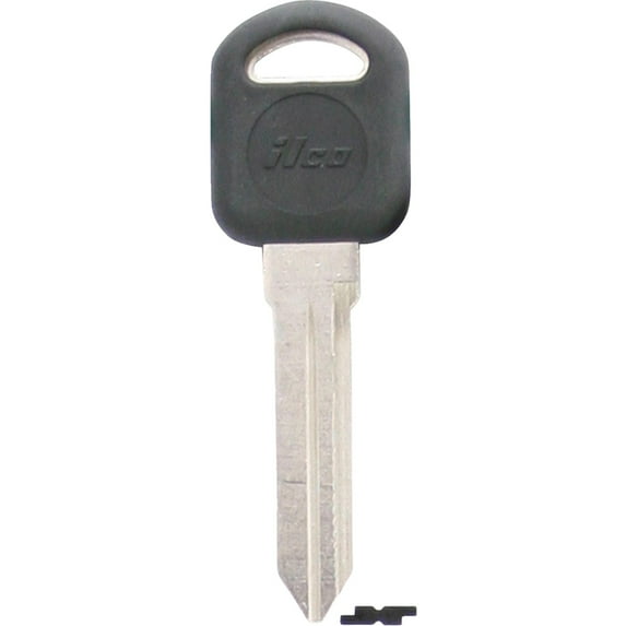 ILCO GM EZ Clone Nickel Plated Chip Key, B97-PT5 IAX00000830