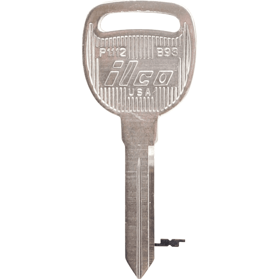 ILCO GM Nickel Plated Automotive Key, B93 / P1112 (10-Pack) IAL01652002