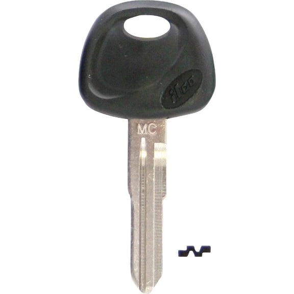 Ilco Nickel Plated Brass Hyundai Accent Model Years 2006-2008 Key Bl, Each