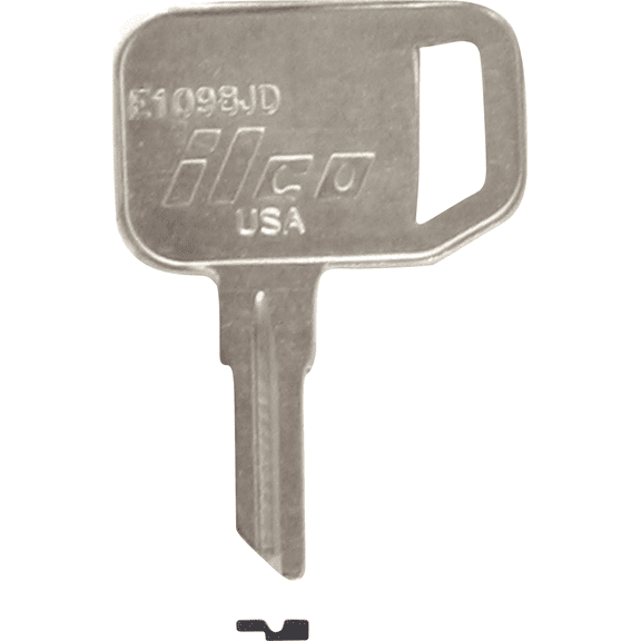 ILCO JOHN DEERE Tractor Key - Single Pack Residential Use, Standard Application