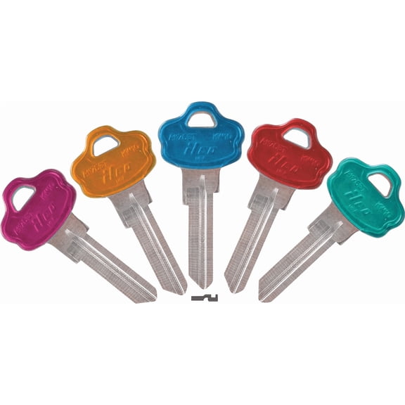 ILCO KWIKSET Assorted Decorative House Key - Single Pack  Residential Use, Standard Application