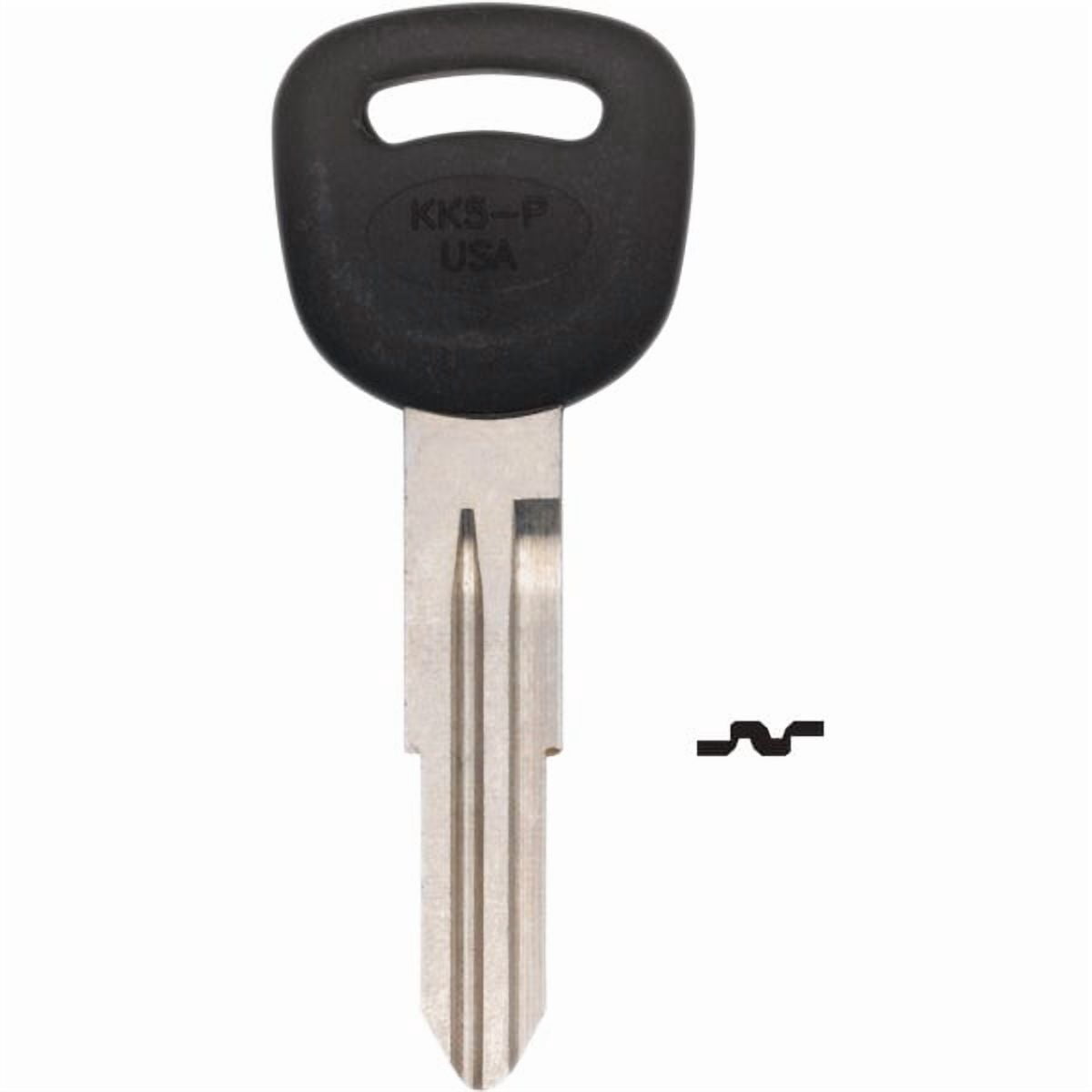 Kaba Ilco Corp. Key Blank Kia Rio - Brass, Universal Fit, Cut Car Key ...