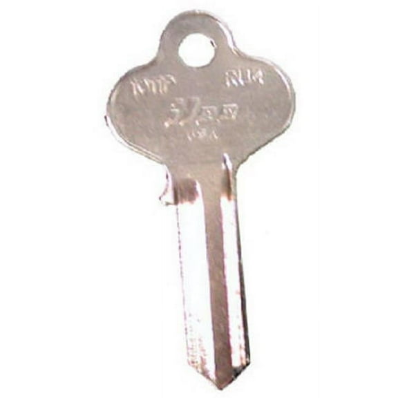 ILCO Russwin Nickel Plated File Cabinet Key RU1 / 1011 (10-Pack) IAL4506400B