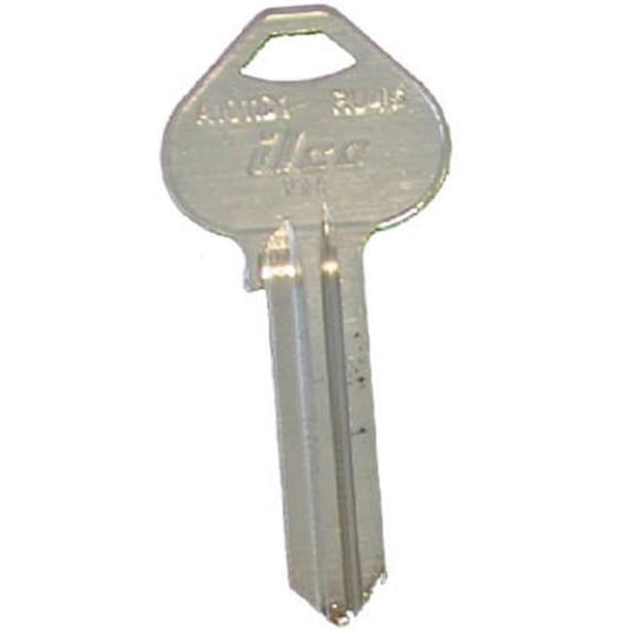 Kaba Ilco Corp. File Cabinet Key RU46/A1011D1 - Nickel Plated - 10 Pack