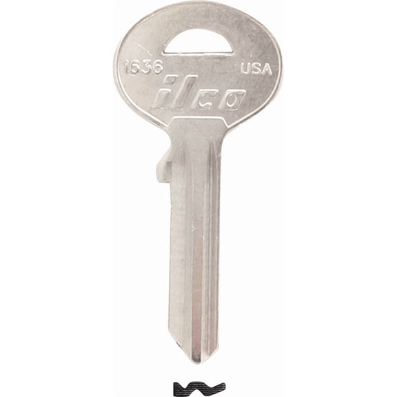 ILCO SUN WILSON Safe Key - Single Pack  Residential Use, Standard Application