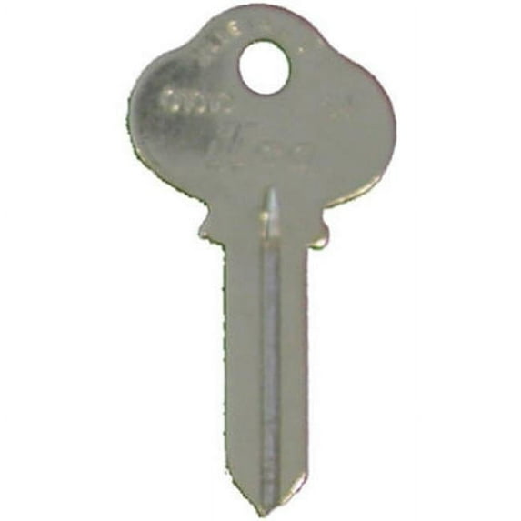 Sargent House Key Blank S4/1010 Nickel Plated Brass - Standard Key - 10 Pack