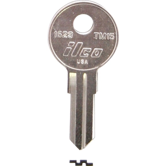 ILCO Trimark Truck Toolbox Key - Single Pack