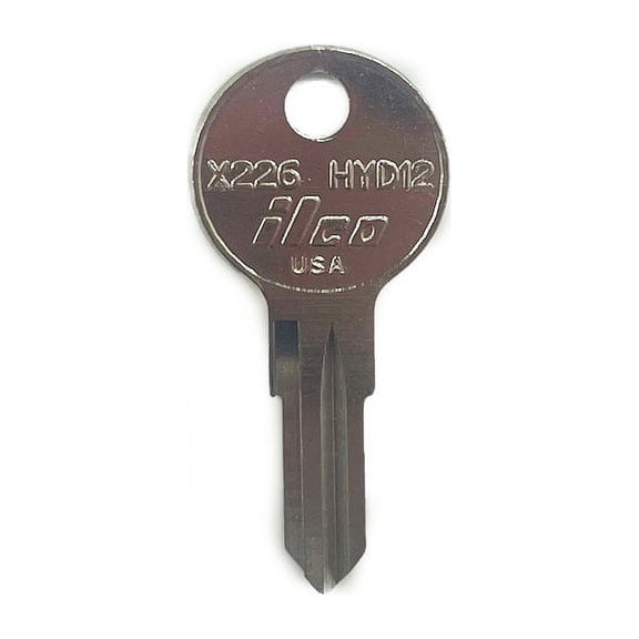 ILCO Uncut Key Blank Fits for Suzuki & Harley Davidson Motorcycle HYD12(10 Pack)