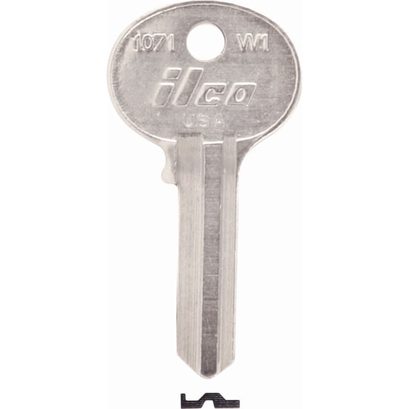 ILCO Wilson Cam Lock Key - Single Pack Residential Use, Standard Application