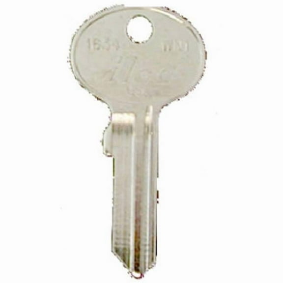 Kaba Ilco Corp. Mailbox Key 1634 Nickel Plated - Easy Installation - 10 Pack