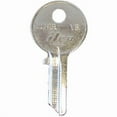 thumbnail image 1 of Kaba Standard House Key Y5 - Nickel-Plated Brass - 10 Pack, 1 of 4