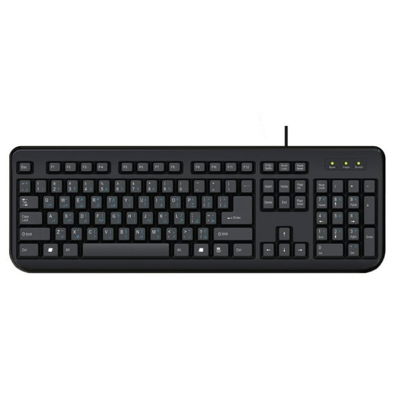 Ergoguys AEKEY Arabic and English Bilingual 101 Keyboard Keyboard